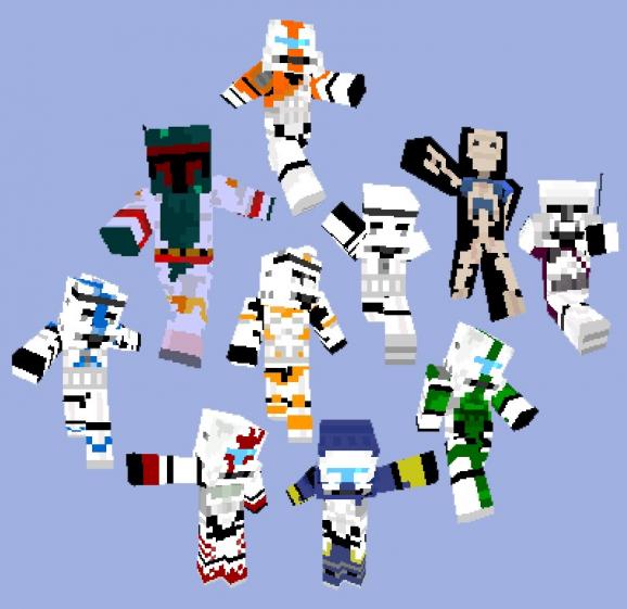 Minecraft Skin - Star Wars Plus Delta Squad screenshot