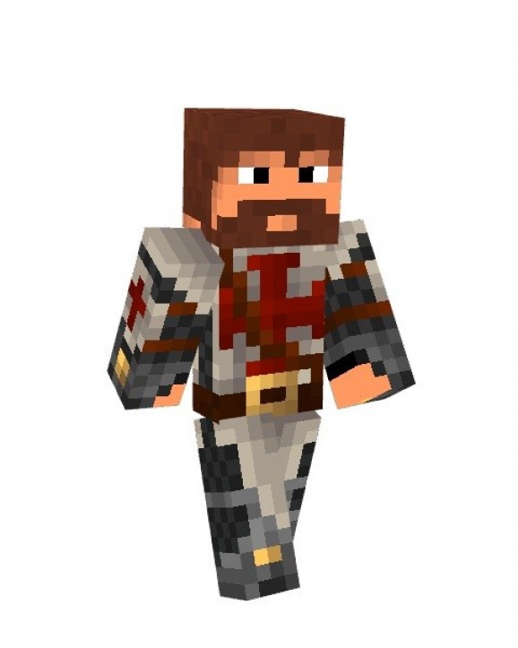 Minecraft Skin - Templar Knight II screenshot