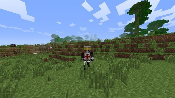 Minecraft Skin - Templar Knight With Helmet screenshot
