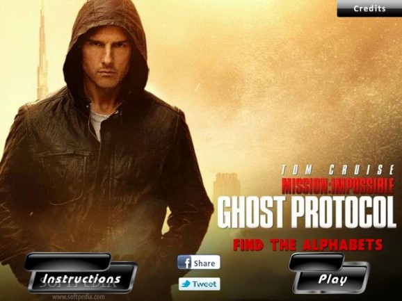 Mission Impossible 4 - Find the Alphabets screenshot