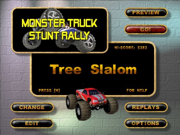 MonsterTruck Stunt Rally screenshot