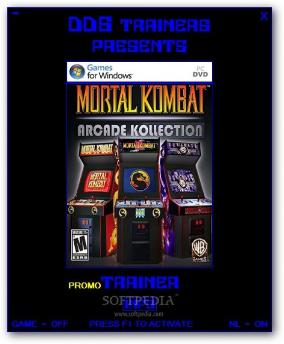 Mortal Kombat: Arcade Kollection +1 Trainer screenshot