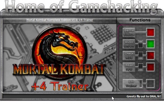 Mortal Kombat Komplete Edition +4 Trainer for 1.0 screenshot