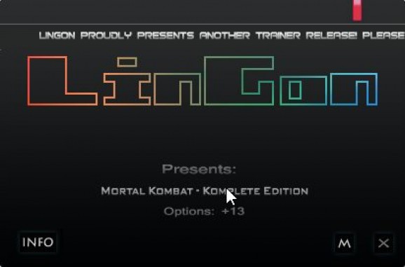 Mortal Kombat Komplete Edition +13 Trainer for 1.0 screenshot