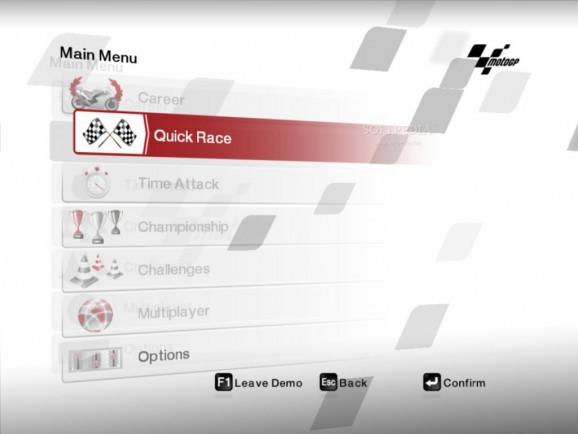 MotoGP 08 Demo screenshot