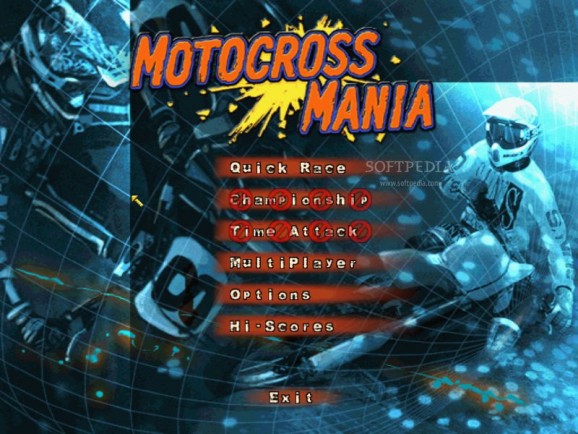 Motocross Mania Demo screenshot