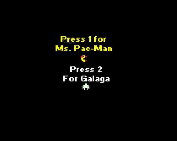 Ms. Pac-Man\ Galaga screenshot
