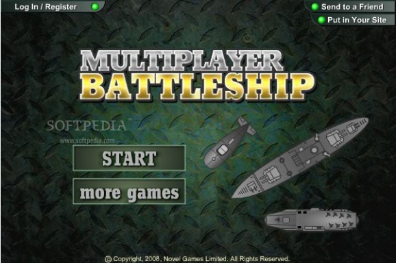 Multiplayer Battleship screenshot