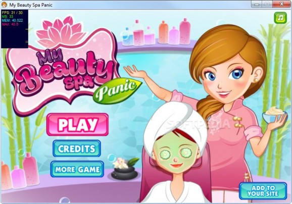 My Beauty Spa Panic screenshot