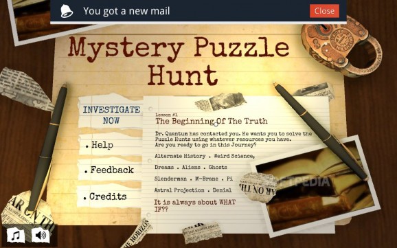 Mystery Puzzle Hunt Demo screenshot