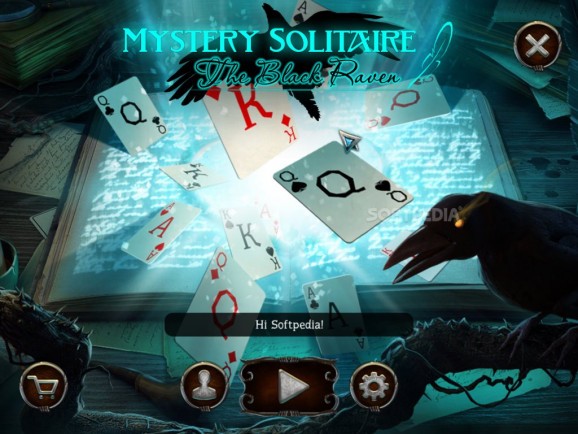 Mystery Solitaire: The Black Raven screenshot