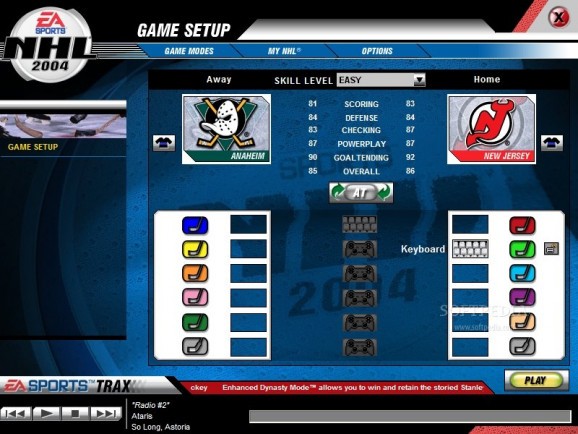 NHL 2004 Demo screenshot