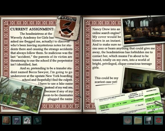 Nancy Drew: Warnings at Waverly Academy Demo screenshot