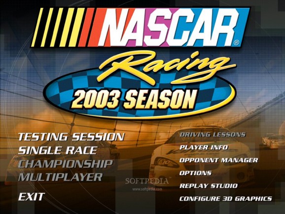 Nascar Racing 2003 Season Demo screenshot
