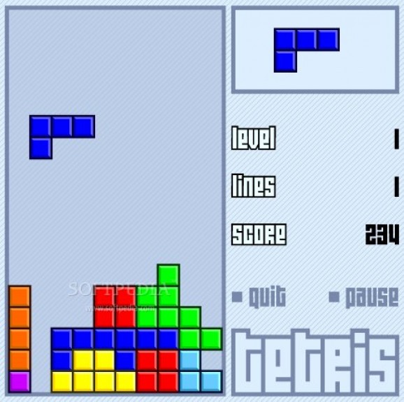 Neave Tetris screenshot