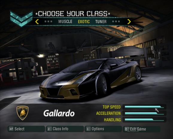 Need for Speed Carbon Demo screenshot