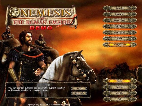 Nemesis of the Roman Empire Demo Patch screenshot