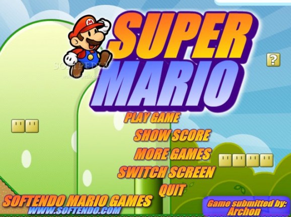 New Super Mario screenshot