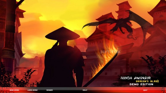 Ninja Avenger Dragon Blade Demo screenshot