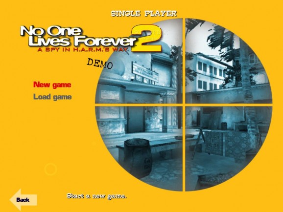 No One Lives Forever 2 - A Spy In H.A.R.M.'s Way Demo screenshot