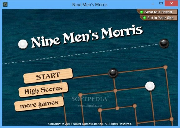 Nine Men's Morris screenshot