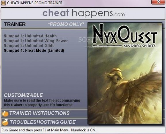 NyxQuest: Kindred Spirits +1 Trainer screenshot