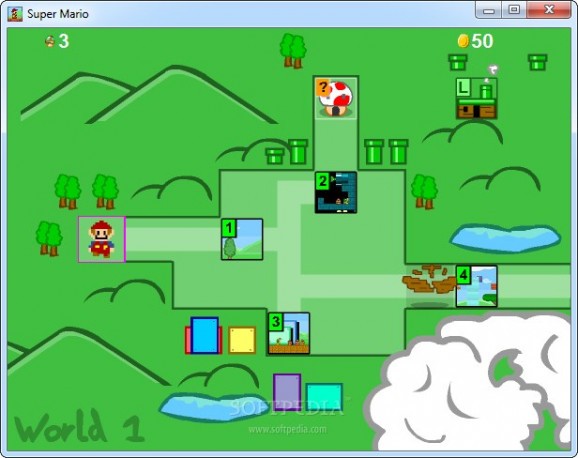 Old Super Mario Bros. screenshot
