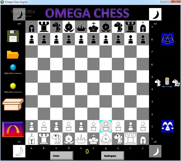 Omega Chess Engine screenshot
