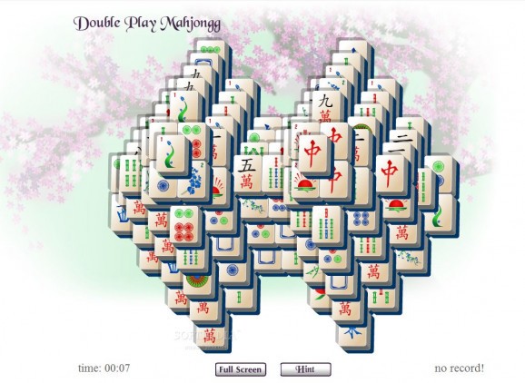 Online Mah Jongg Double Play screenshot