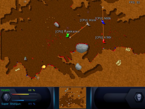 OpenLierox Mod - Tactical Squad screenshot