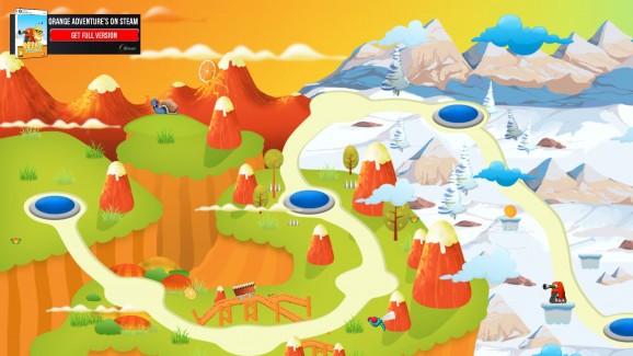 Orange Adventure Demo screenshot