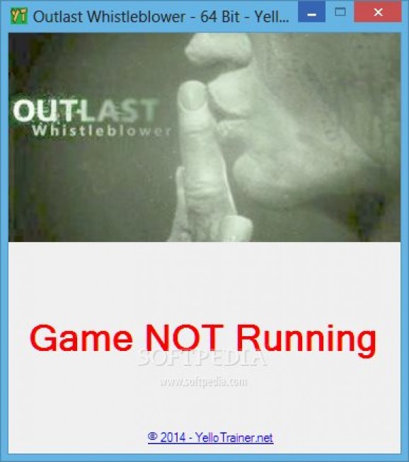 Outlast Whistleblower +6 Trainer screenshot