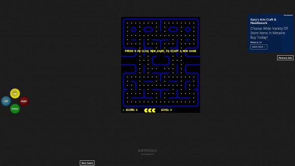 PacMan Pac-Man for Windows 8 screenshot
