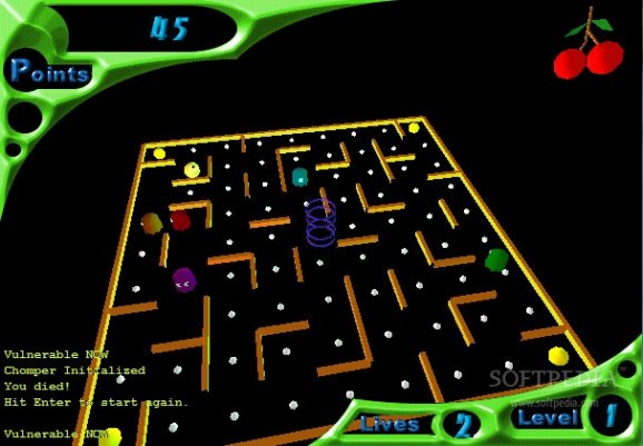 PacMania3D screenshot