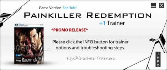 Painkiller: Redemption  +1 Trainer for 1.01b screenshot