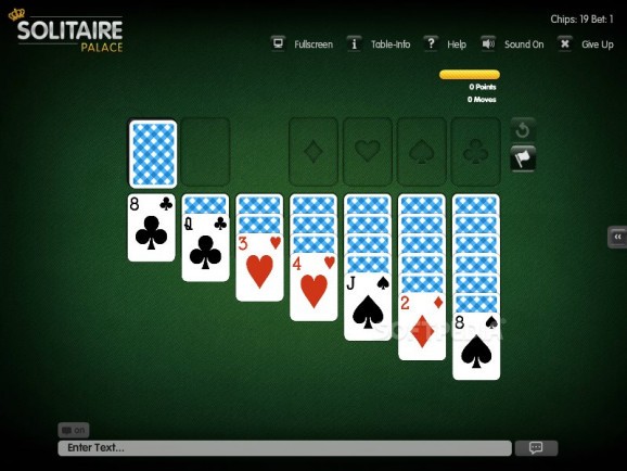 Palace of Cards Online Client screenshot