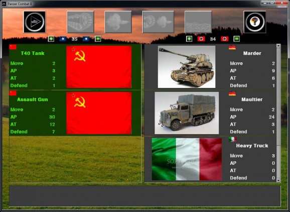 Panzer Combat II screenshot