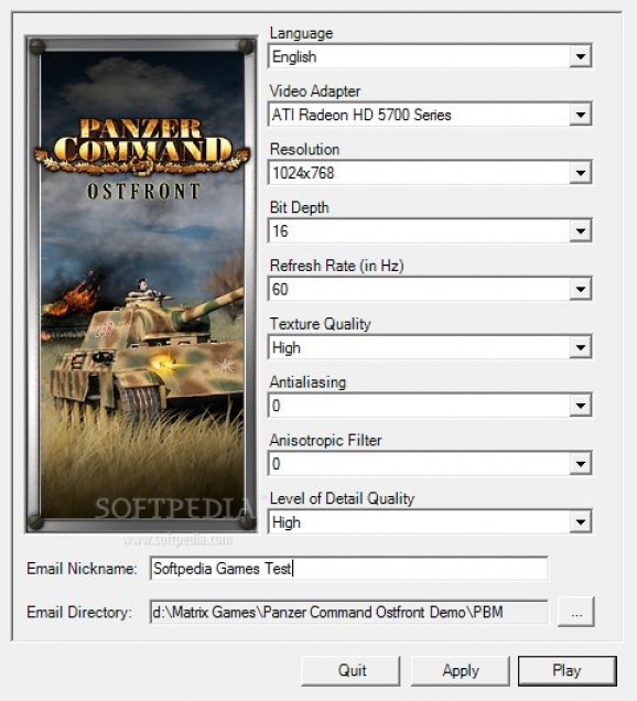 Panzer Command: Ostfront Demo screenshot