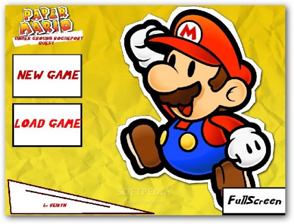 Paper Mario Underground Rogueport Quest screenshot