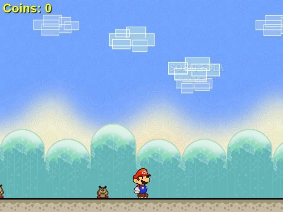 Paper Mario's Coin Flip screenshot