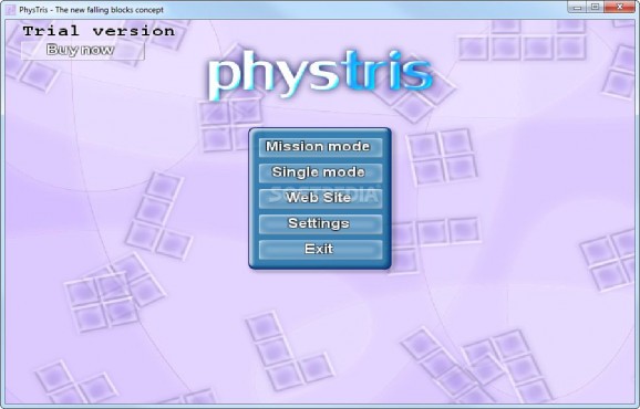 PhysTris Demo screenshot