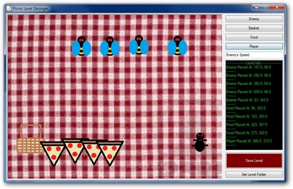 Picnic Level Editor screenshot