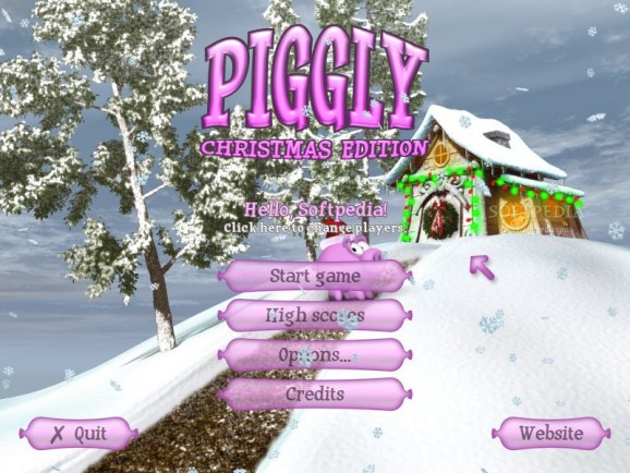 Piggly Christmas Edition screenshot