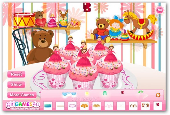 Pink Princess Cupcakes screenshot