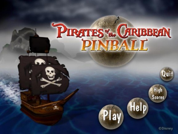 Pirates of the Caribbean Pinball Demo screenshot