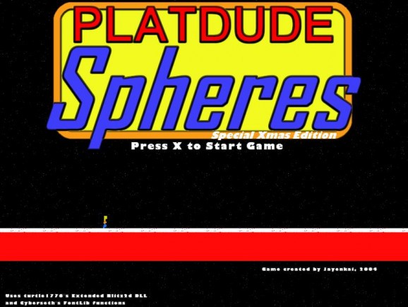 Platdude Spheres - Xmas screenshot