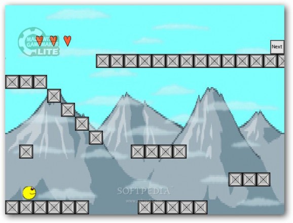 Platform Game Smiley screenshot