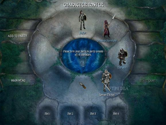 Pool of Radiance: Ruins of Myth Drannor Demo screenshot