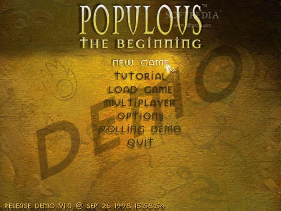 Populous: The Beginning Demo screenshot