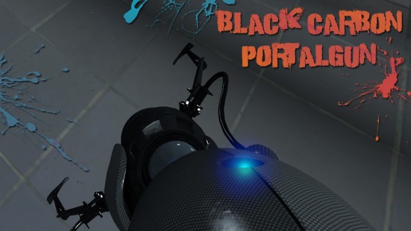 Portal 2 Skin - Carbon PortalGun screenshot